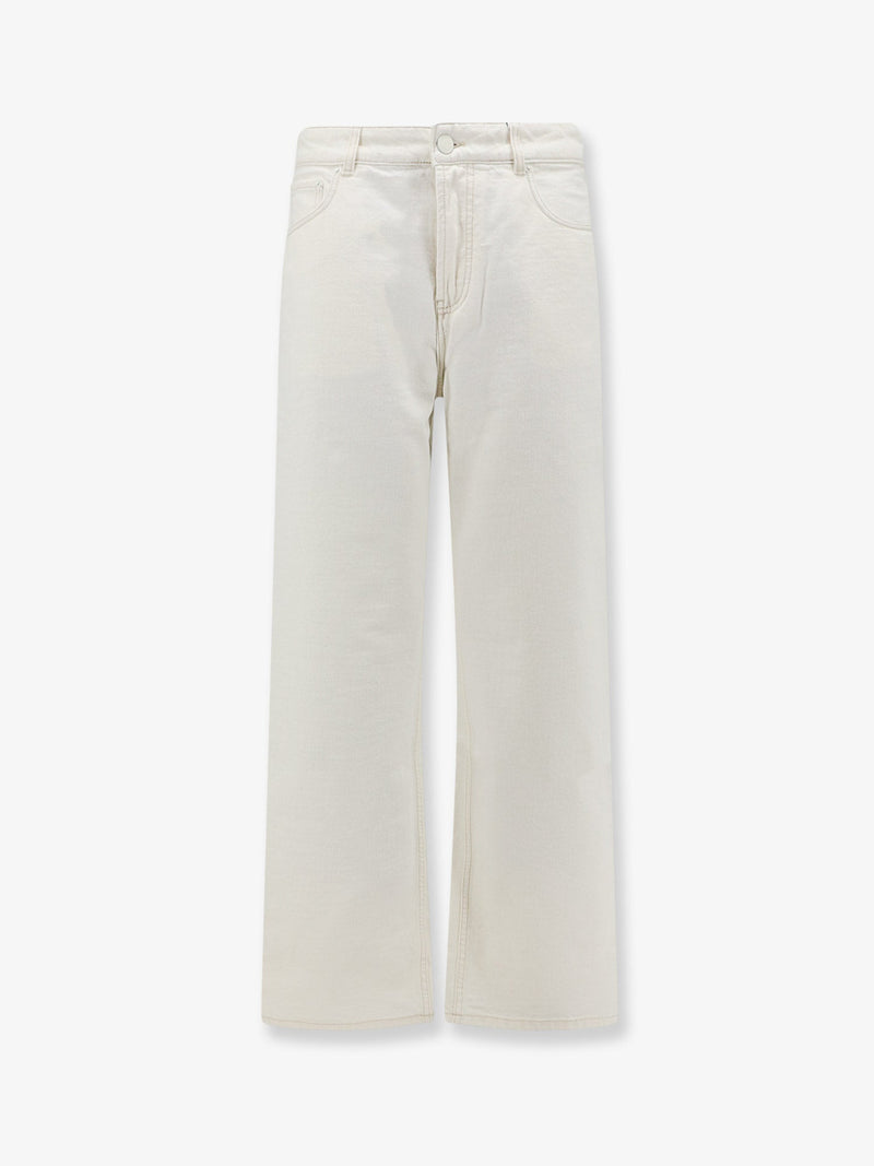 Denim Trousers White