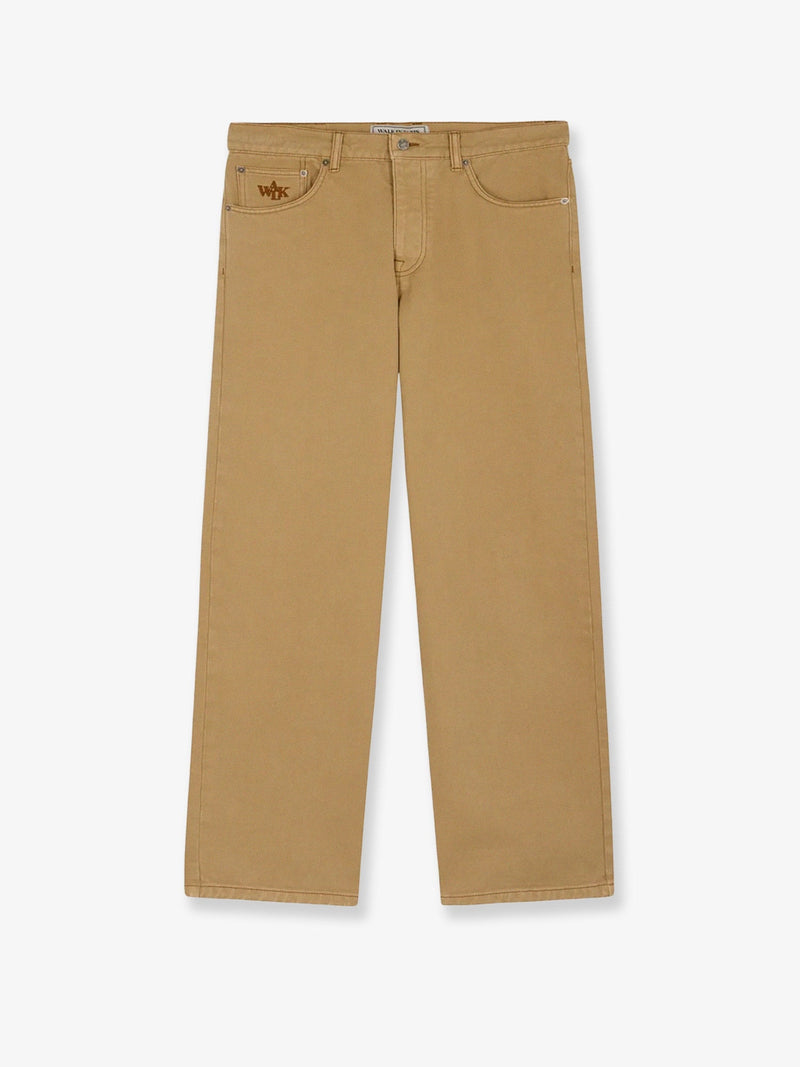 Beige Denim Jeans