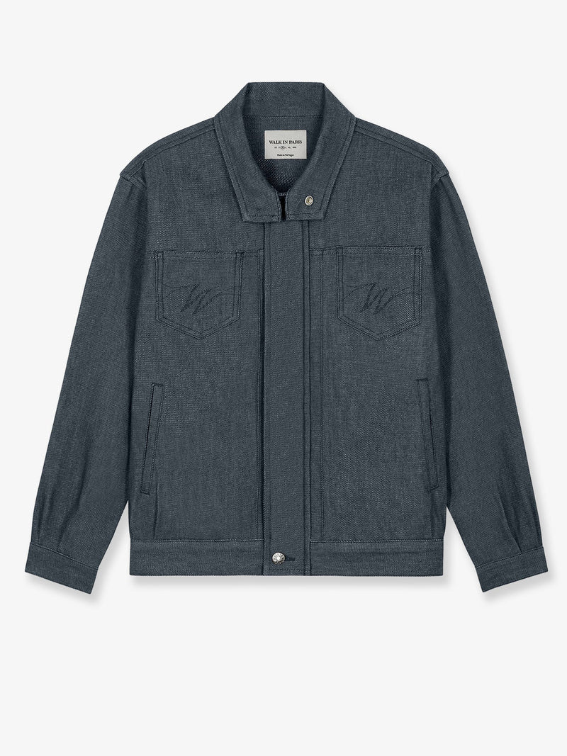 Denim Jacket City Messenger Uniform