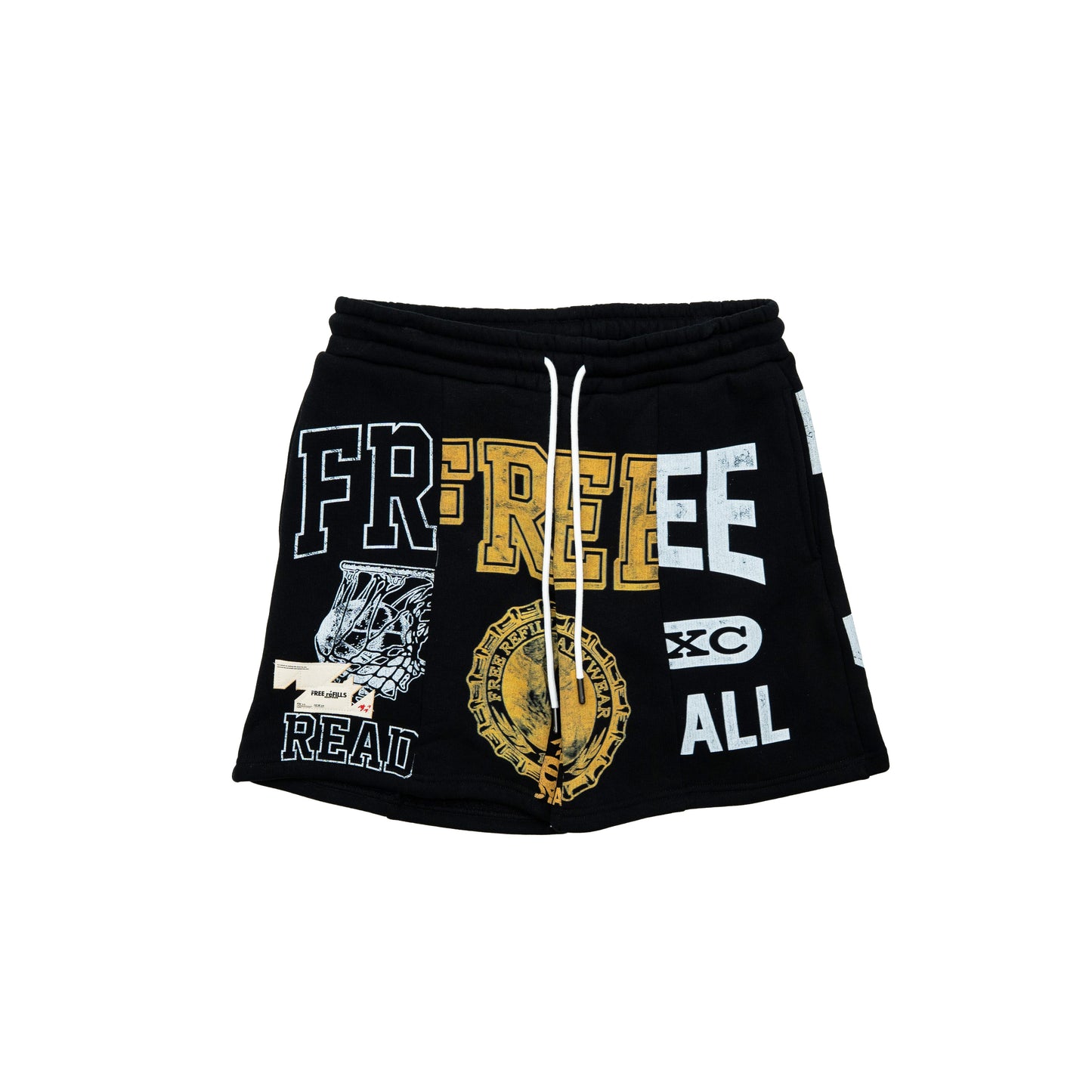 Split Shorts - Black