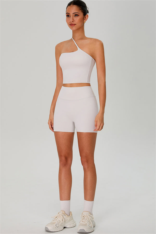 The Jewel One-Shoulder Crop Top