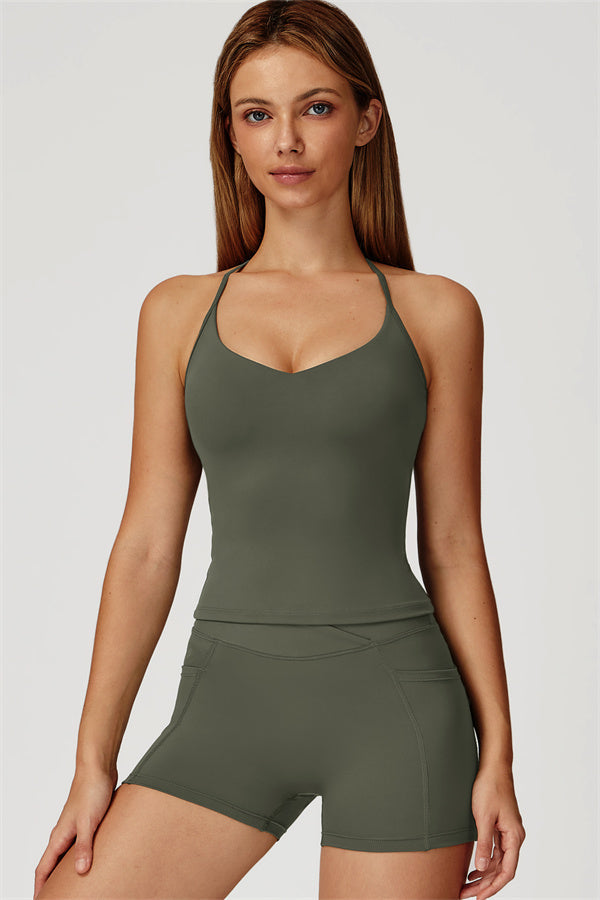 The Propel Crop Top Shorts 2-Piece Set