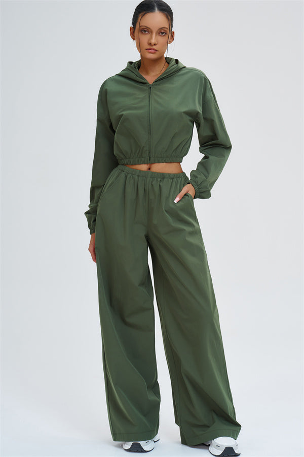 The Svelte UV protection Crop Hoodie