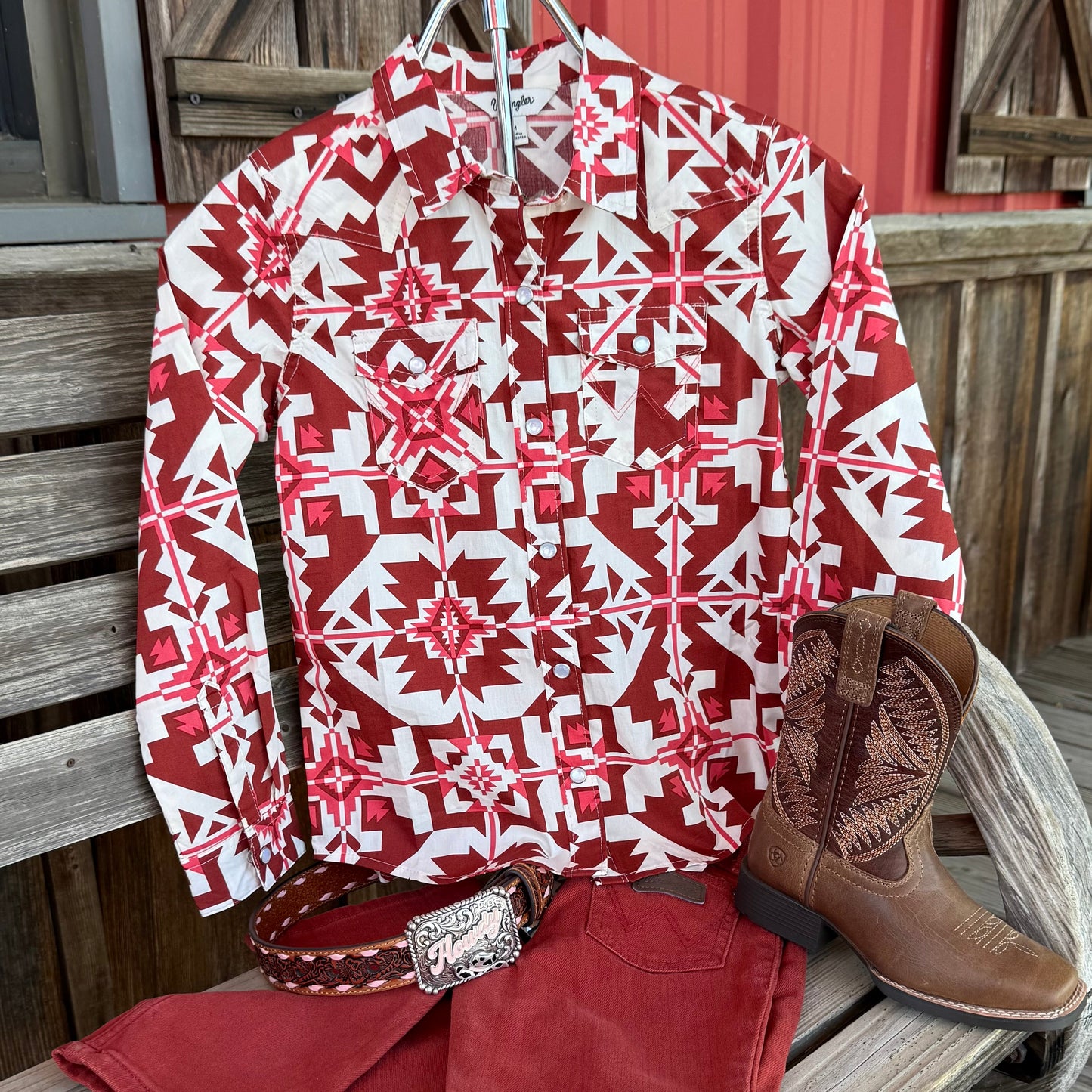 Pink Checotah | Wrangler Girls