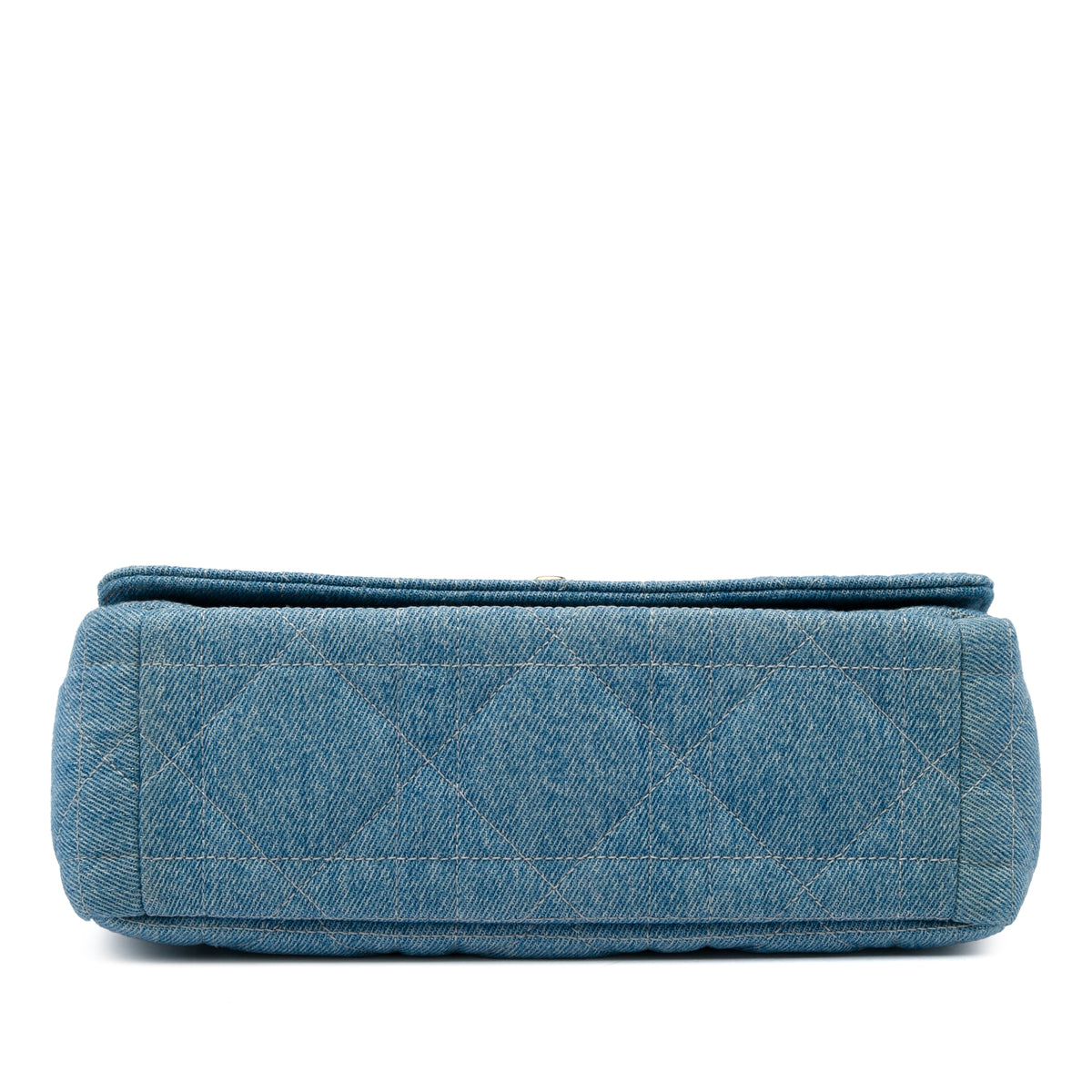 Dior Caro Macrocannage Denim Shoulder Bag, view 3