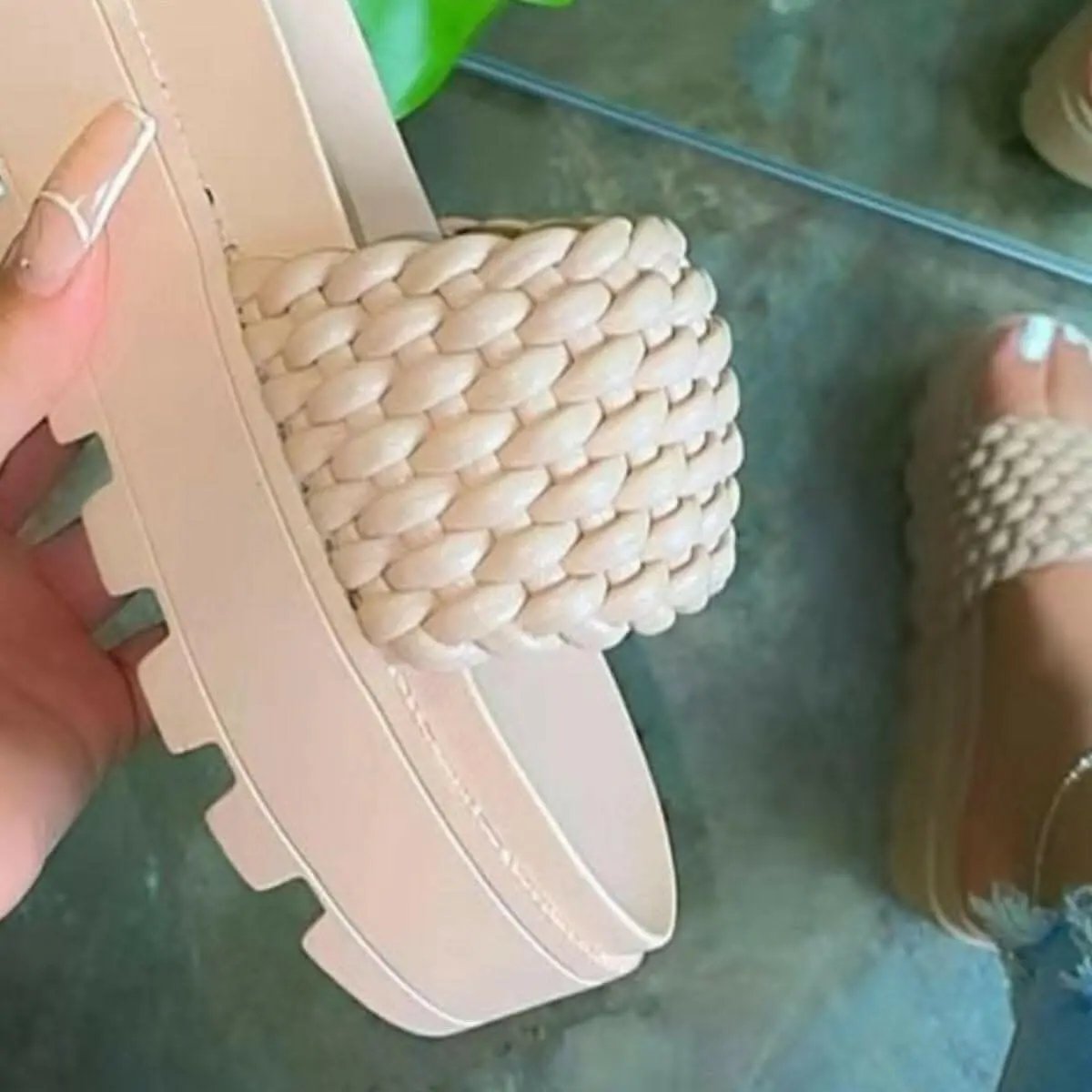 Trendsi Shoes - Chic open toe platform sandals