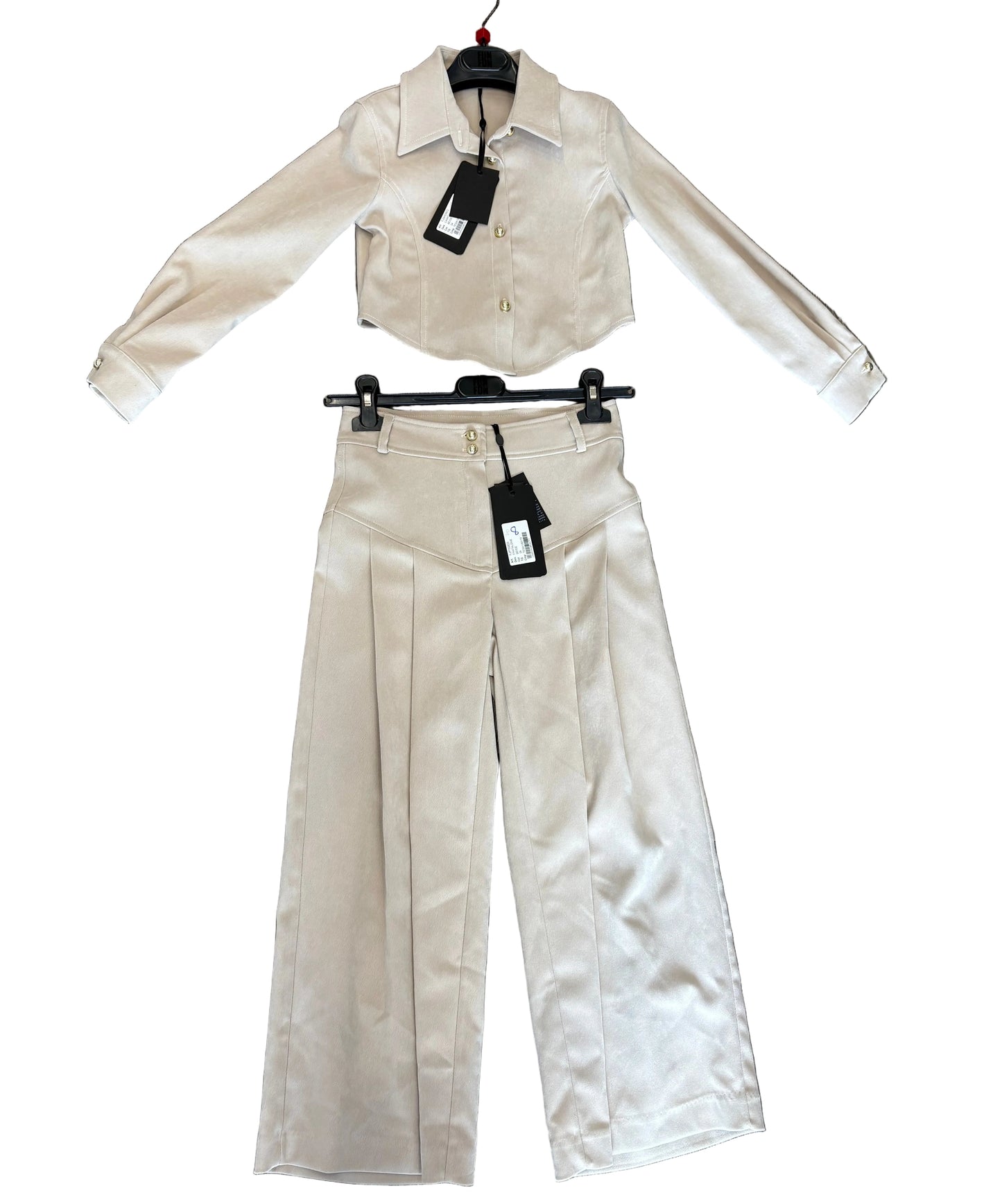 FUNFUN - Jacket & Pants Set, Beige