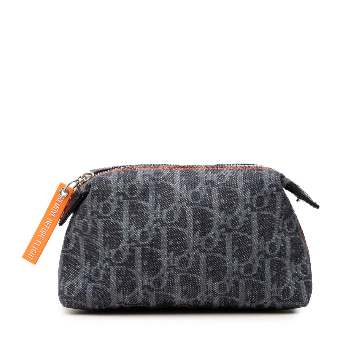 Dior Cosmetic Pouch Oblique Denim
