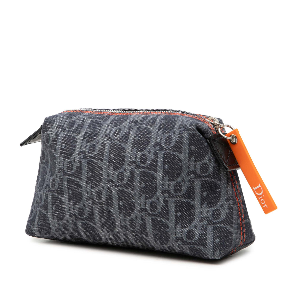 Dior Cosmetic Pouch Oblique Denim, view 2