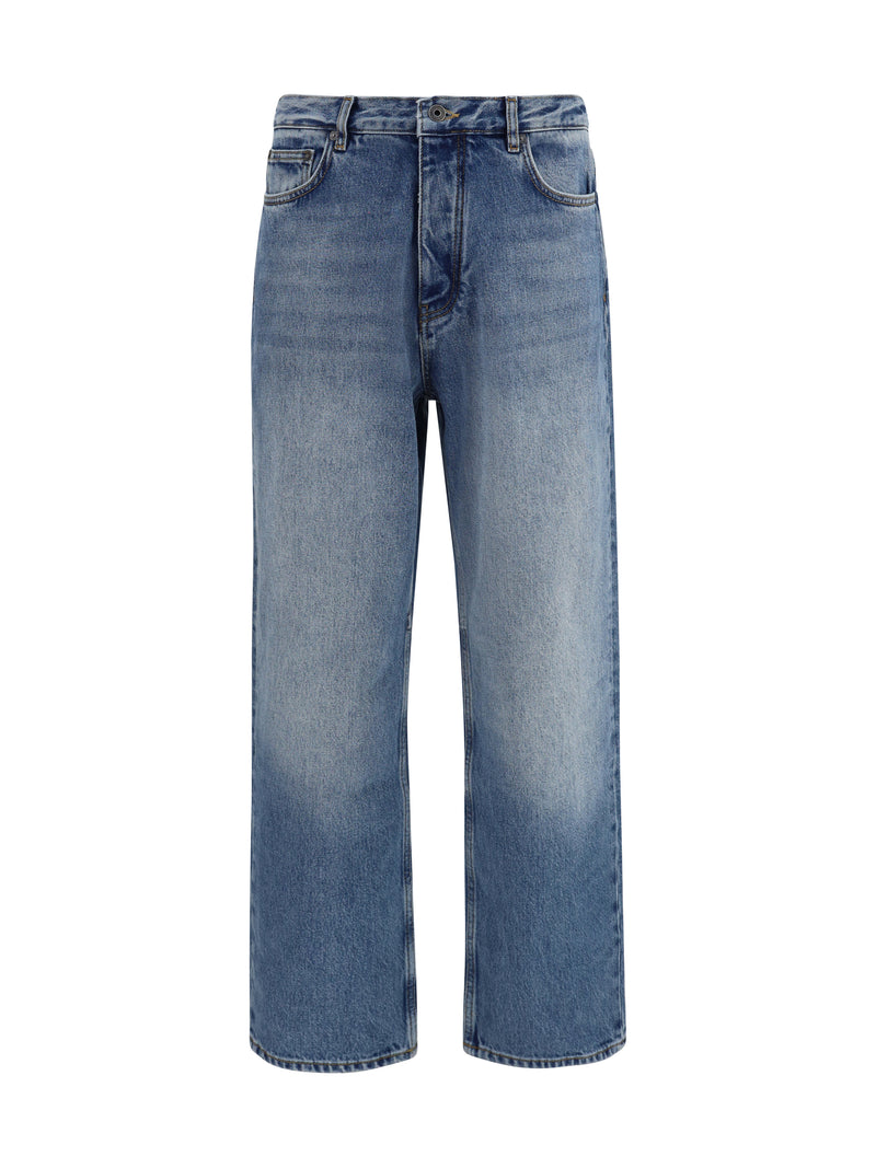 Jeans Half Arrow Light Medium Blue