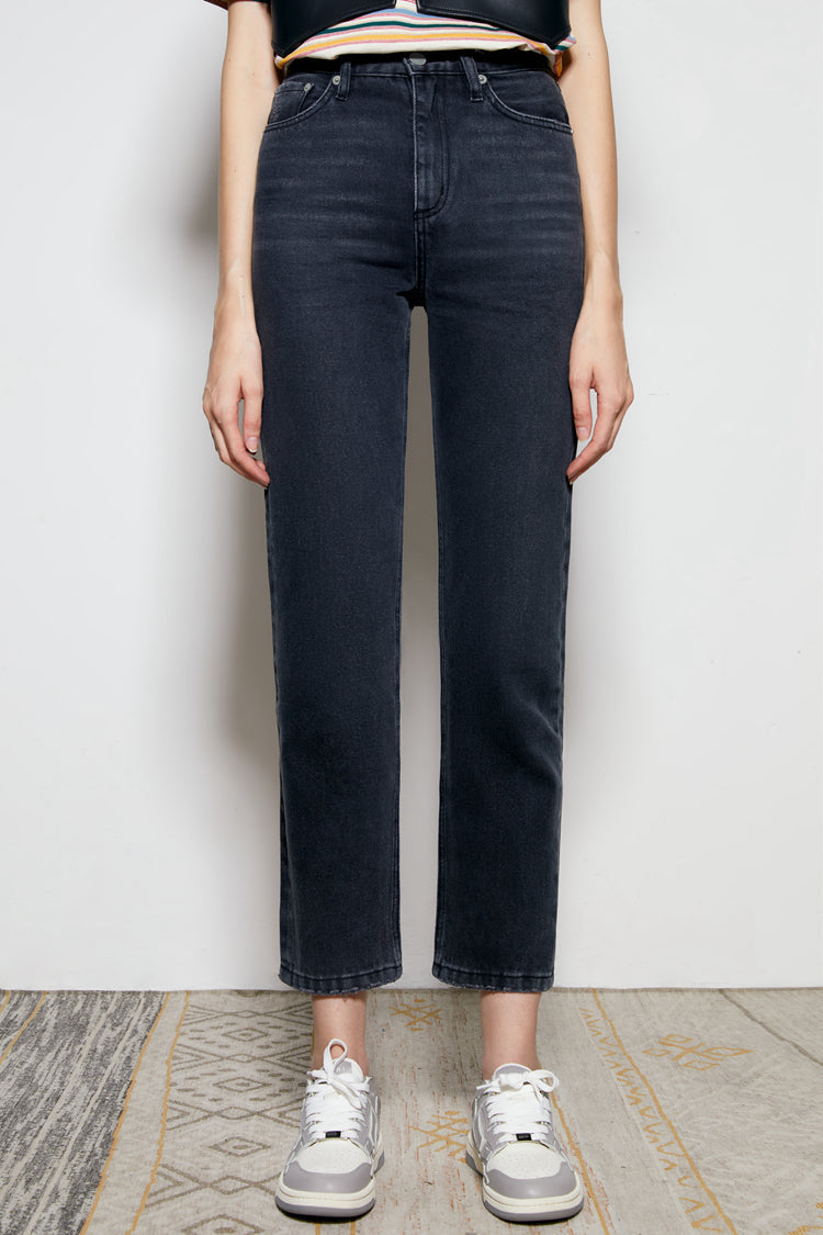 Chelsea High Rise Straight Crop Jeans HJ005 [FINAL SALE]