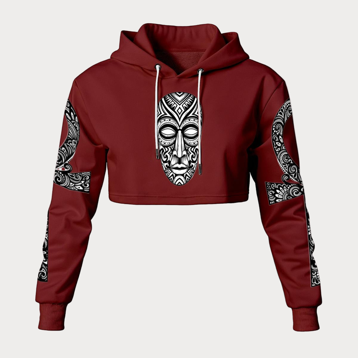 Sankofa™ The Incarnate Women's Cropped Hoodie