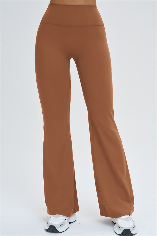The Slate Cross Back Top Flared Leggings 2-Piece Set