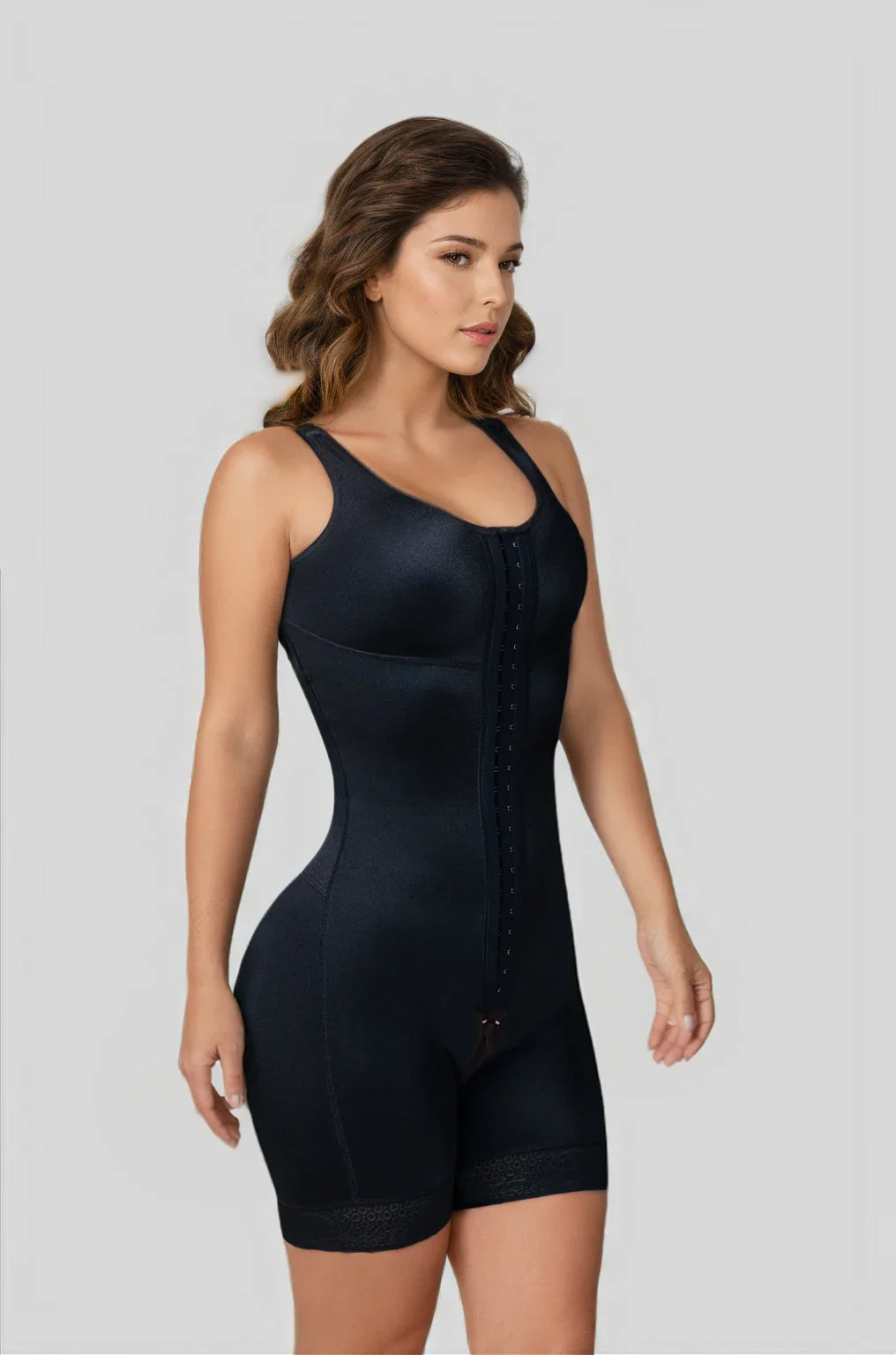 Front Hook & Eye Full Bodysuit