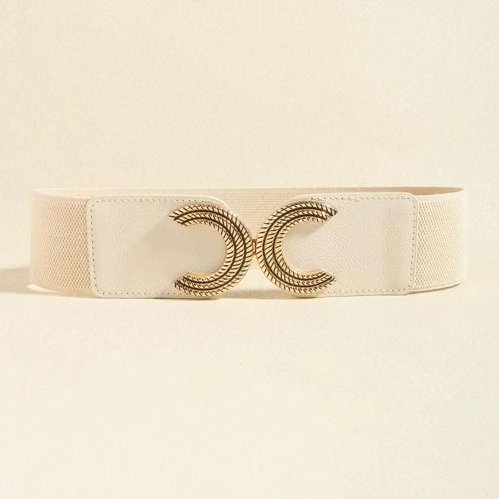 Trendsi Belts - Chic Double C Waist Belt - 25.6" - Premium Quality