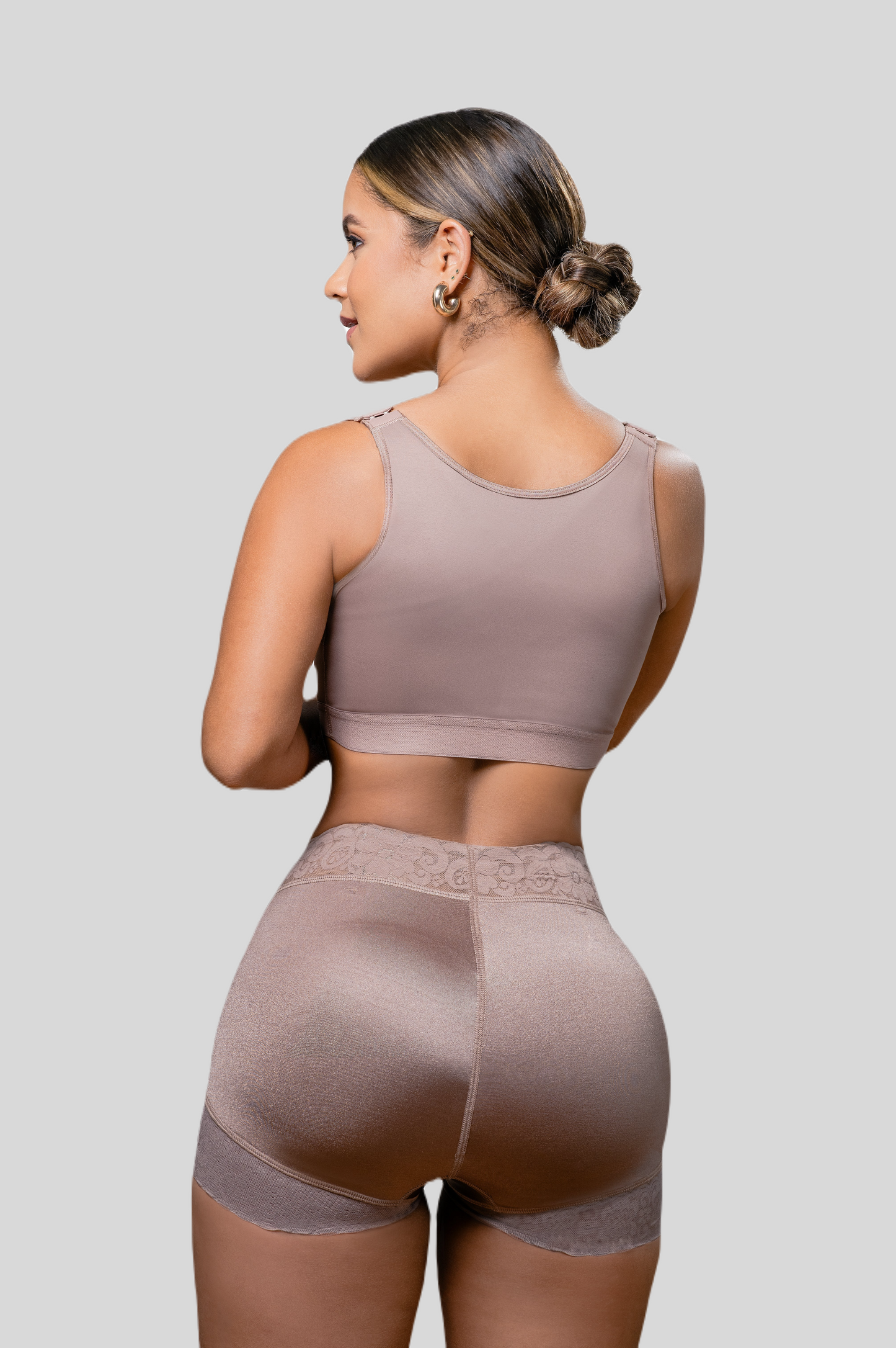 Lace Trim Shapewear Boyshort