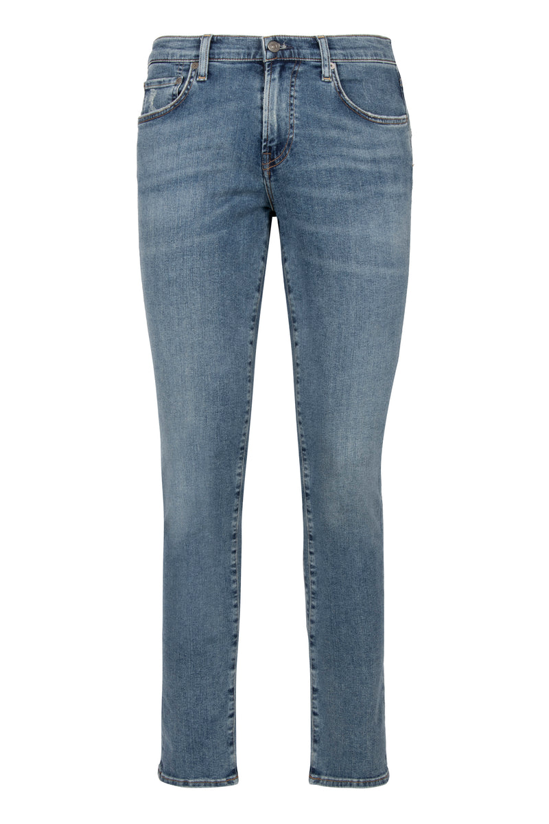 Stretch Cotton Skinny Jeans