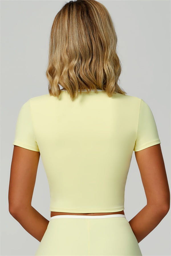 The Skyline Tie Top Flared Leggings Headband 3-Piece Set