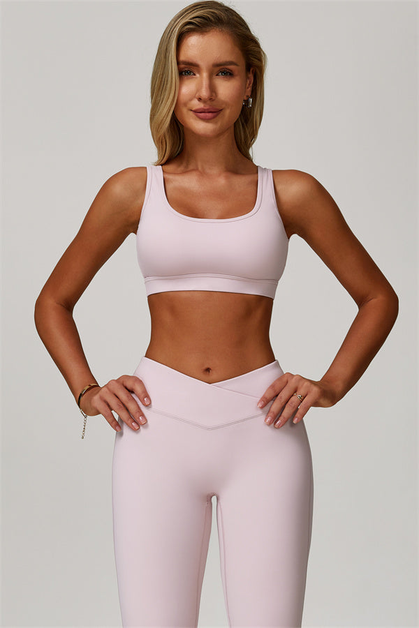 The Lavish Sports Bra Flared Leggings 2-Piece Set