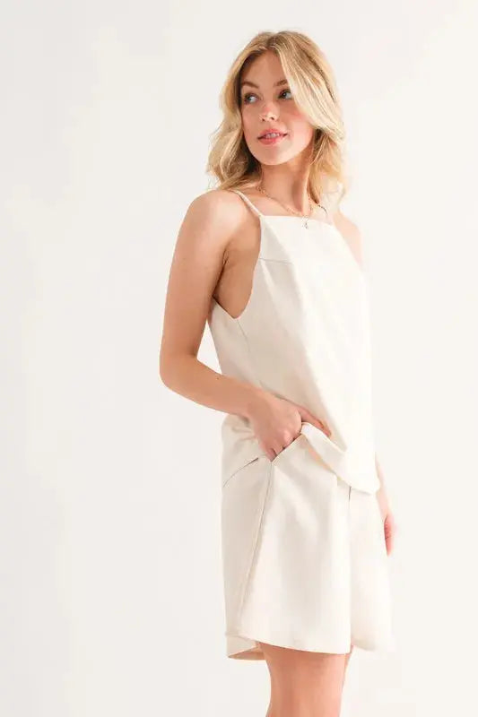 Cami Top - Sleeveless Basic - Versatile Everyday Style