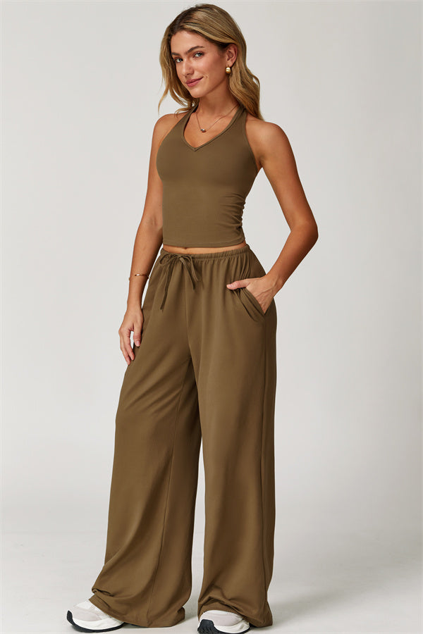 The Sprint Halter Tank Top