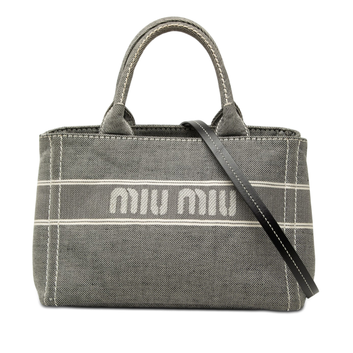 Satchel Denim Grey (Pre-Owned)