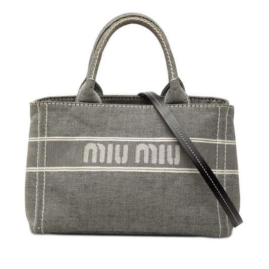 Satchel Denim Grey (Pre-Owned)