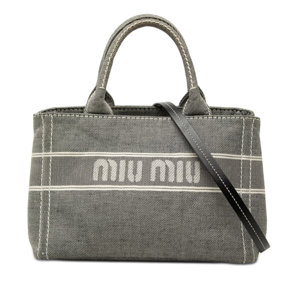 Satchel Denim Grey (Pre-Owned)