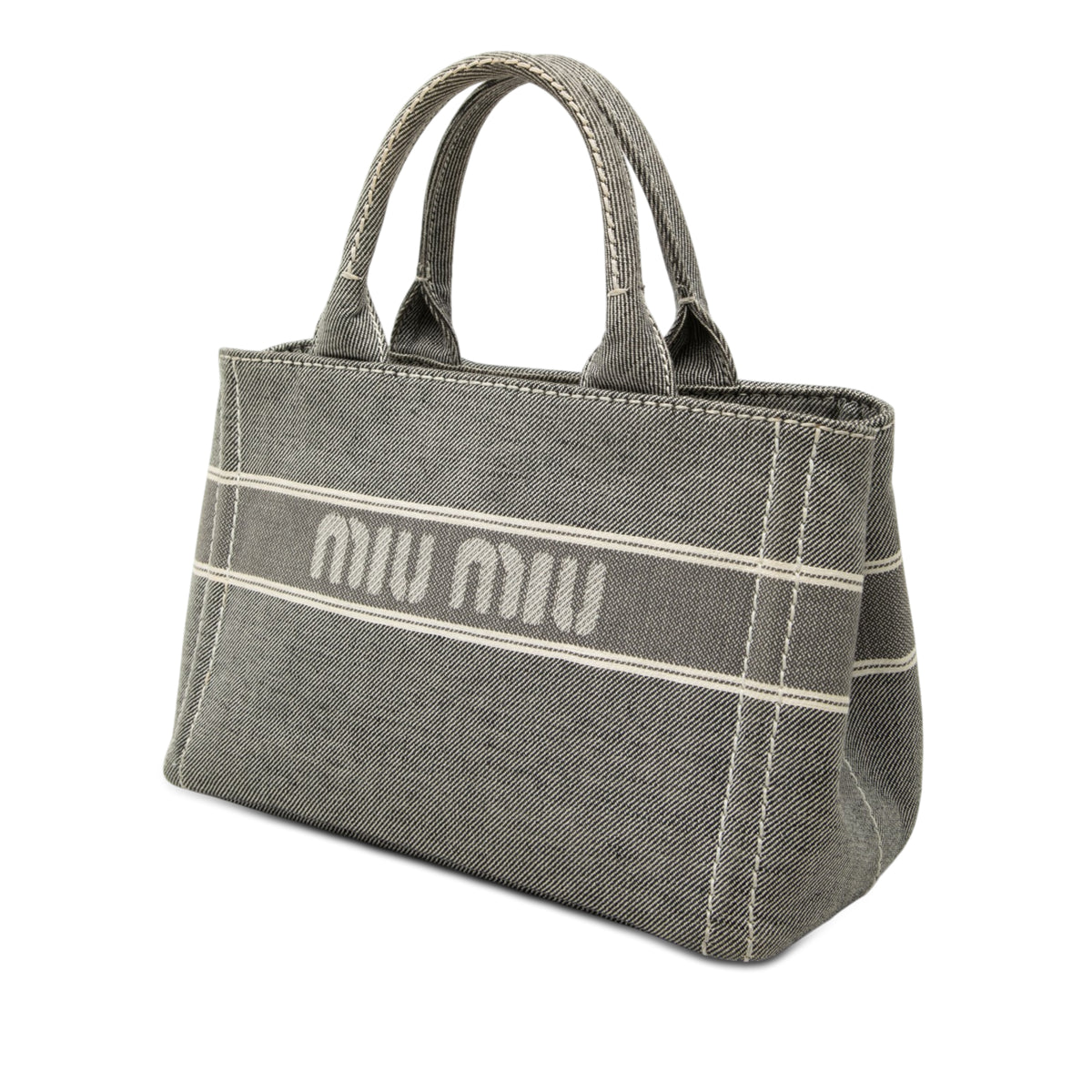 Satchel Denim Grey (Pre-Owned)