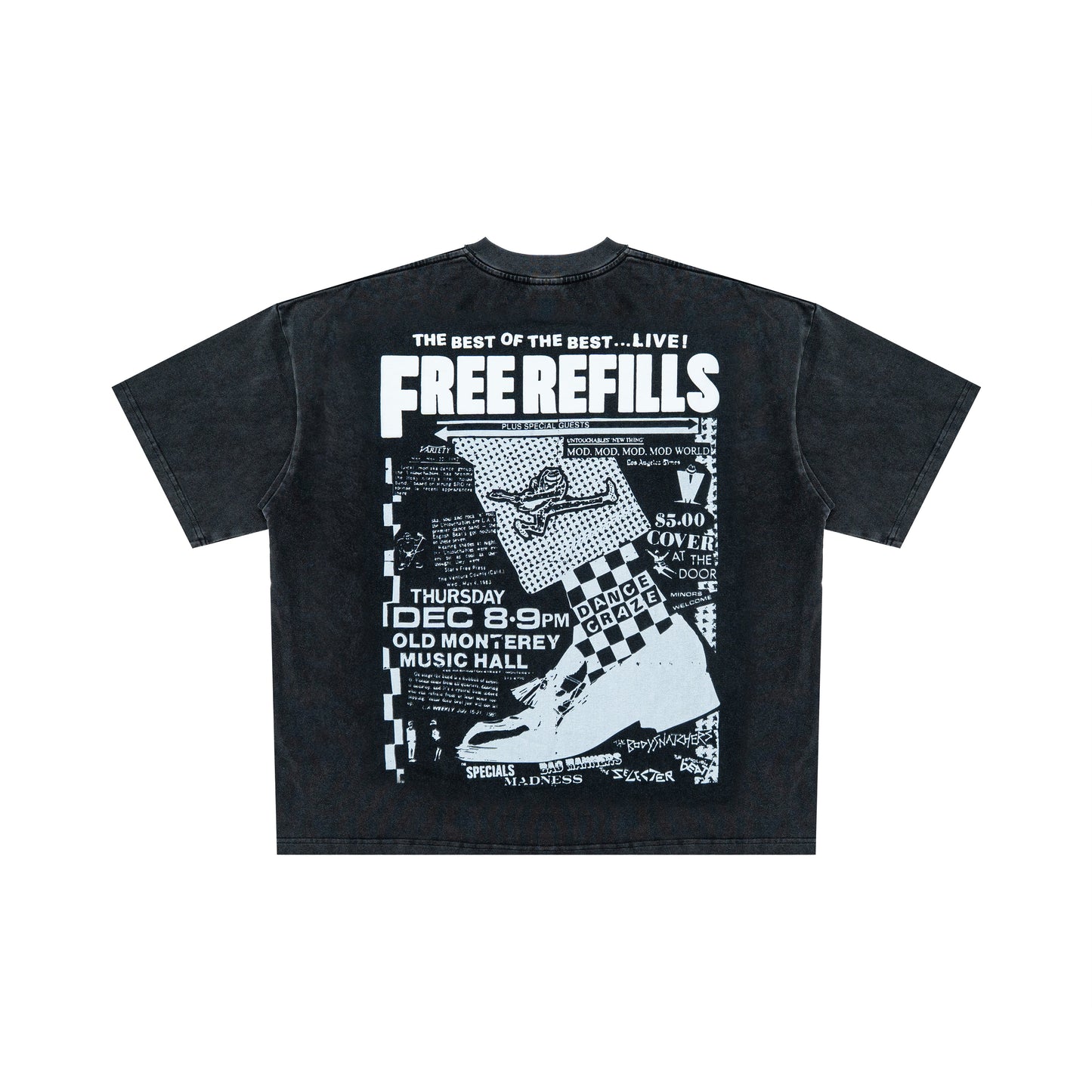 Flyer Tee - Vintage Black