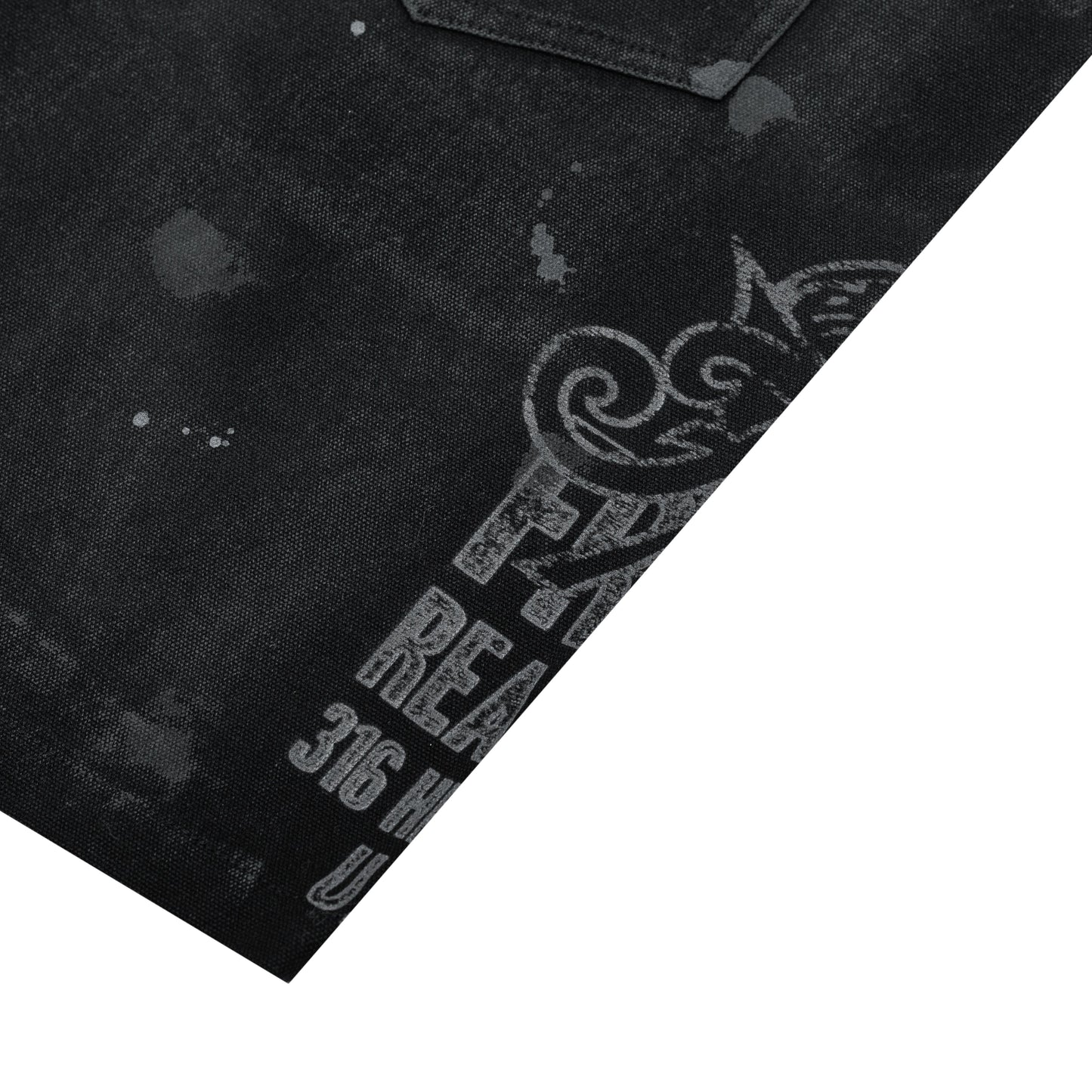 Service Grunge Carpenter Shorts - Black