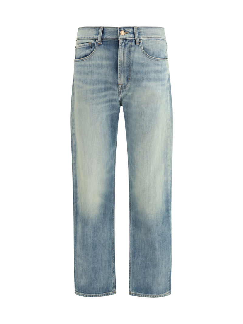 Jeans Easy Straight Mid-Rise