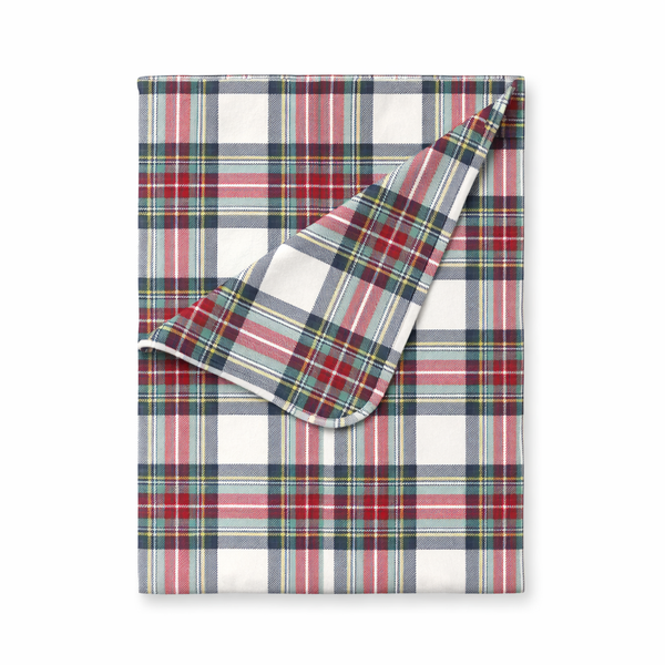 Holiday Plaid Baby Christmas Stroller Blanket – Soft & Cozy