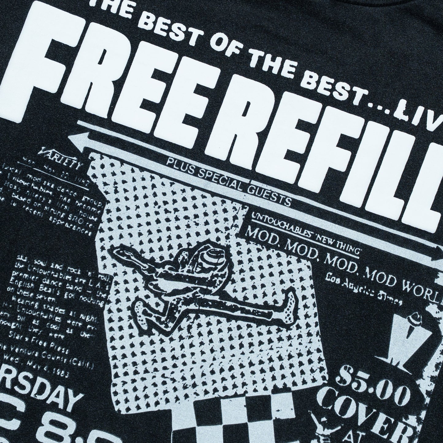 Flyer Tee - Vintage Black