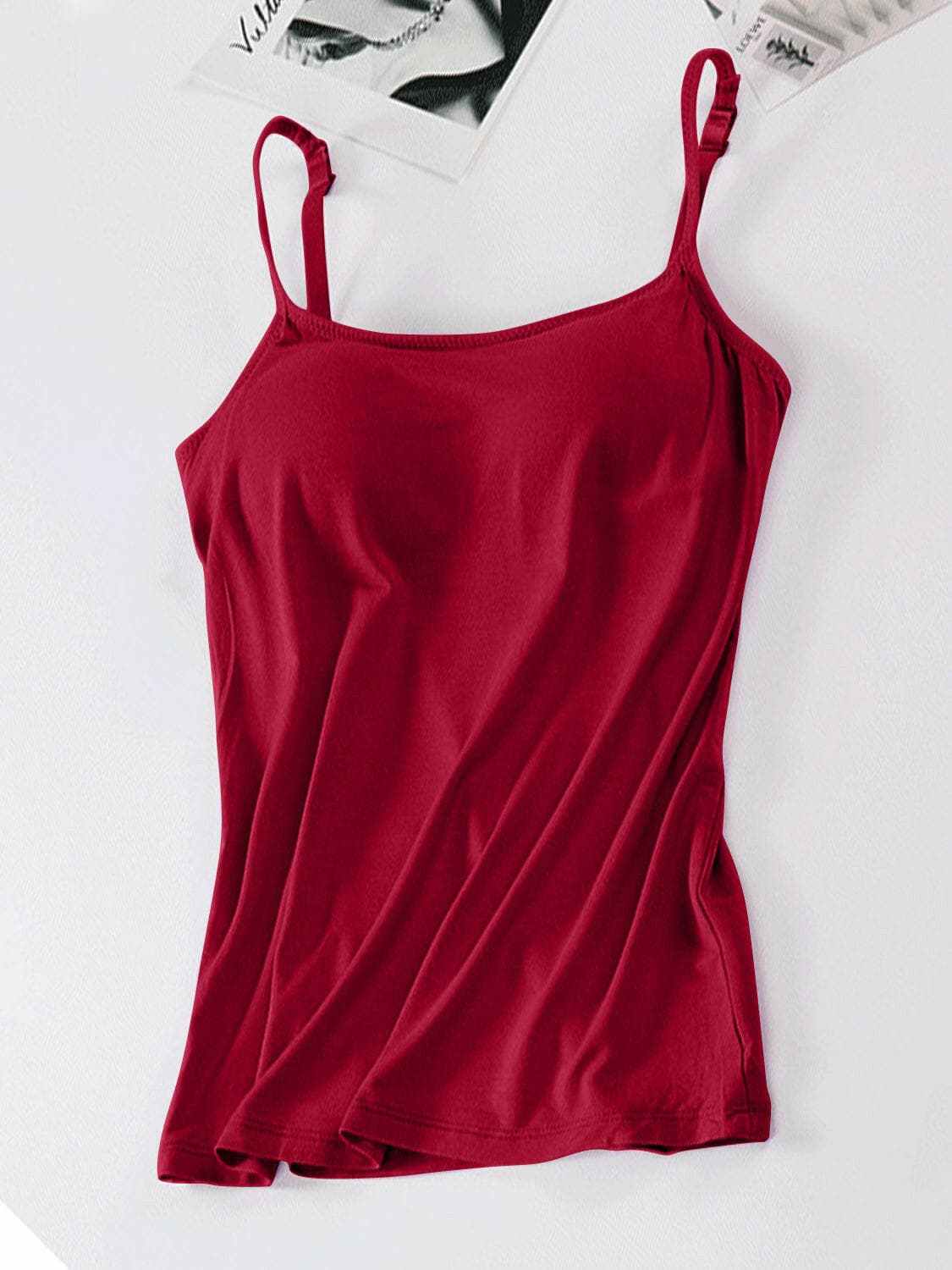 Trendsi just arrived - Scoop neck cami with adjustable straps