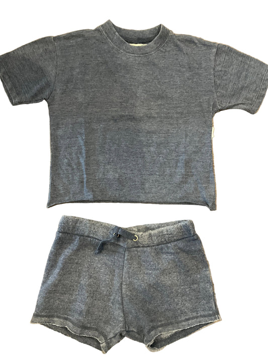 Vintage Havana - Burnout T-Shirt & Shorts Set