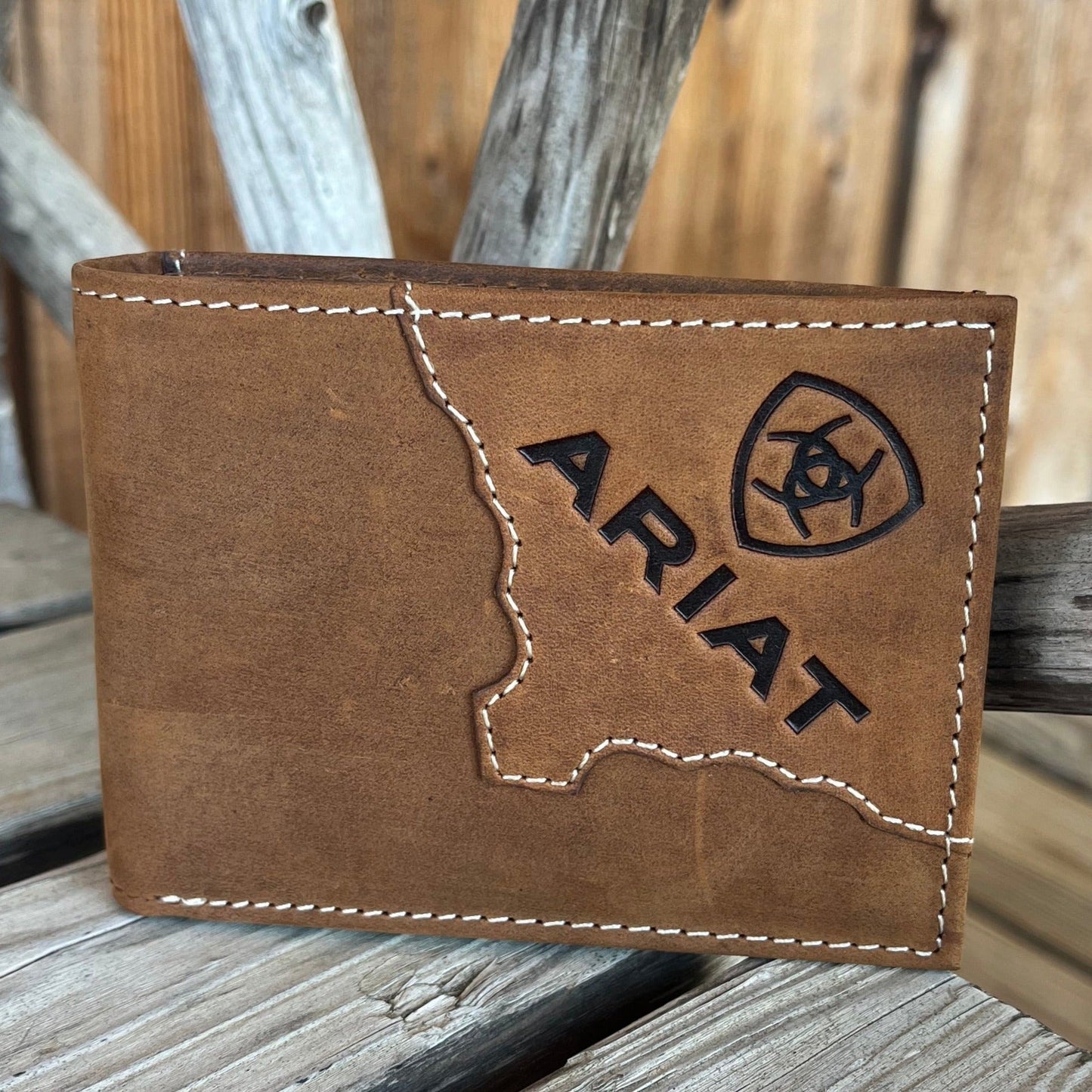 Brown Logo Bifold | Ariat