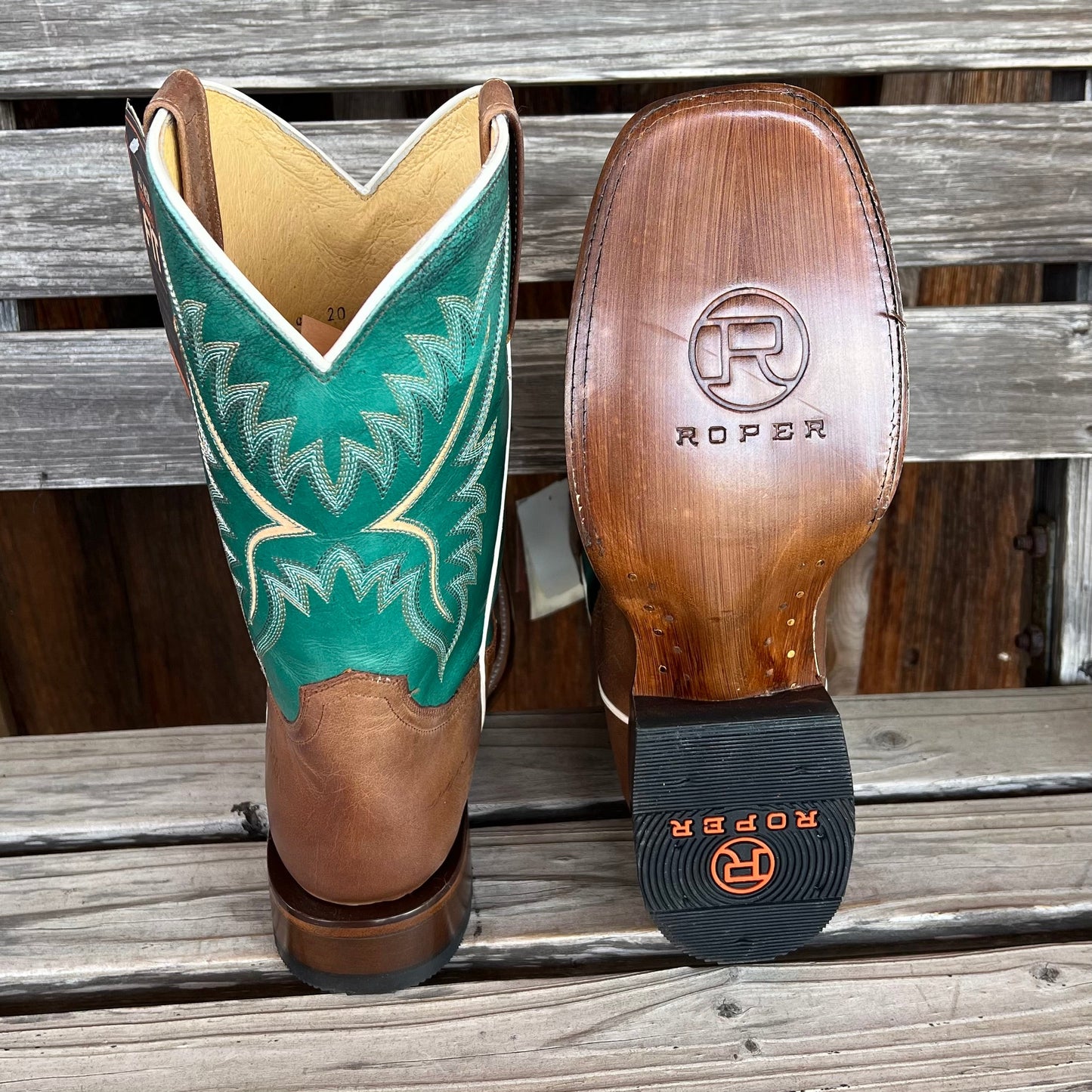 Green Cowboy | Roper Mens