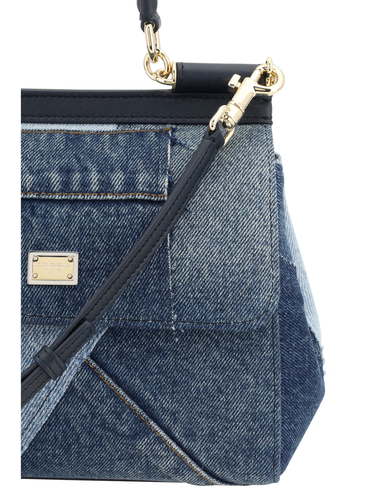 Handbag Sicily Denim Cotton