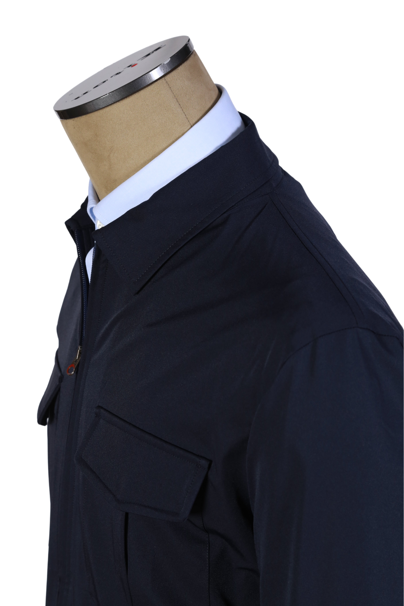 Kired by Kiton Nylon Zip-Up Jacket