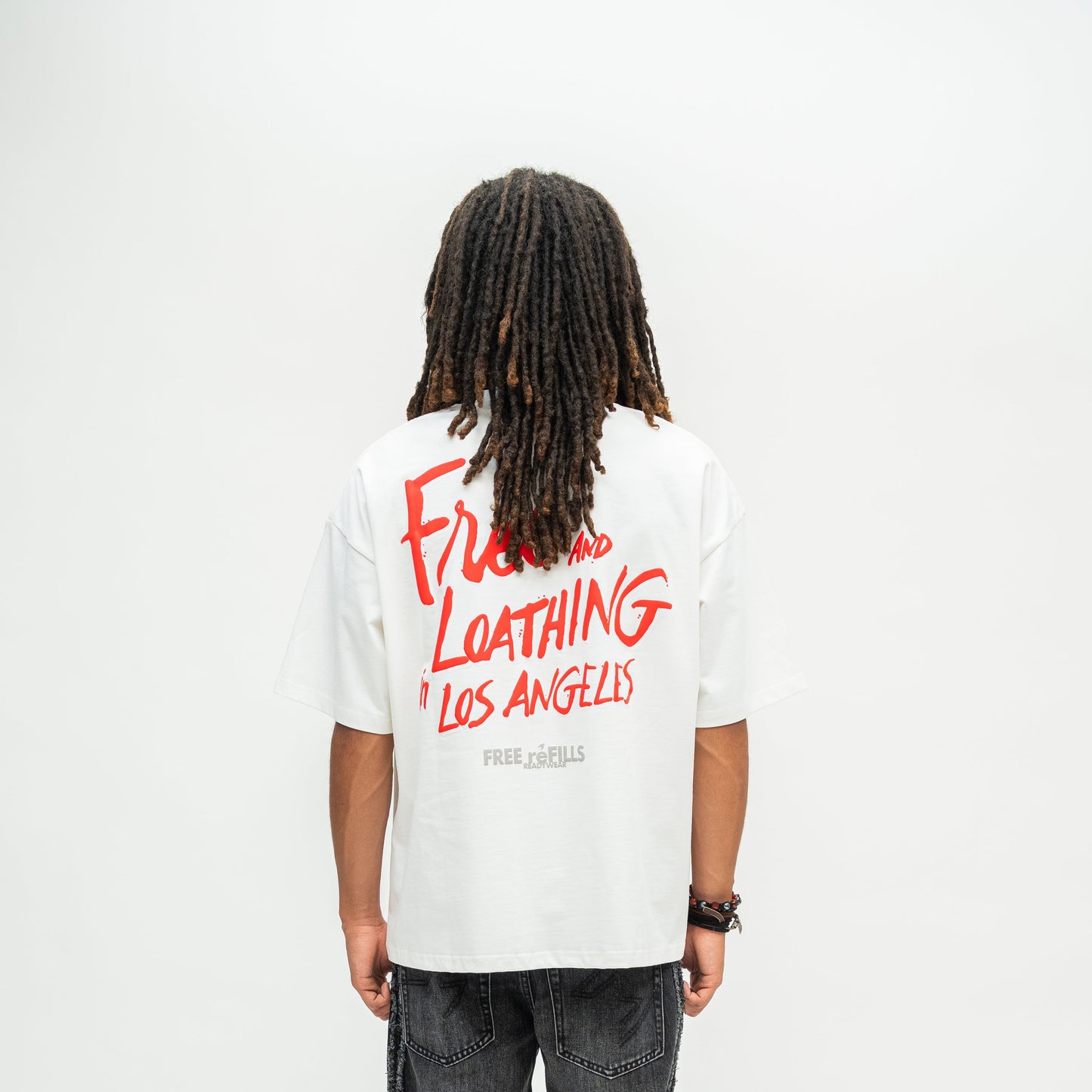 Free and Loathing Tee - White