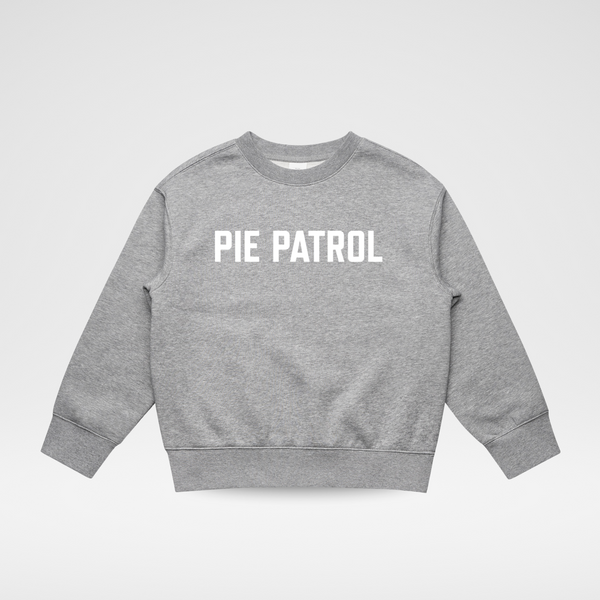 PIE PATROL TODDLER THANKSGIVING CREW - GREY