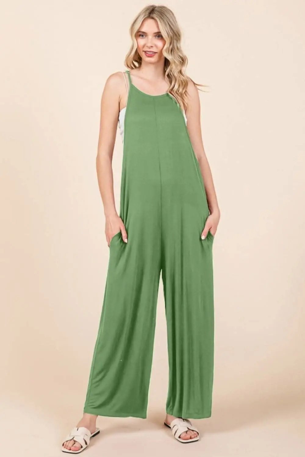 Trendsi Culture Code sleeveless jumpsuit