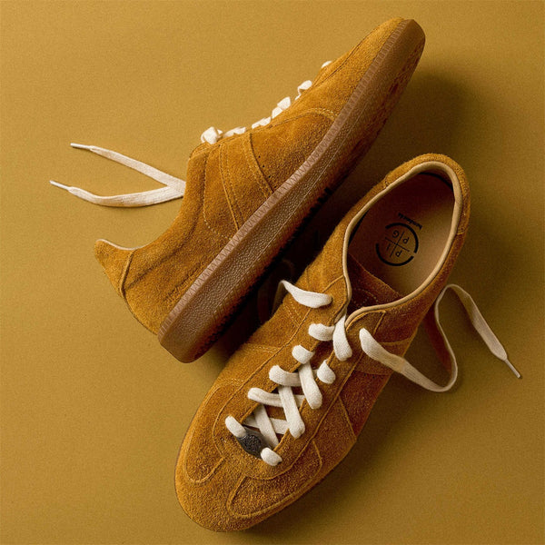 Retro Suede Elastic Band Shoes – Unisex Genuine Cowhide Casual Shoes