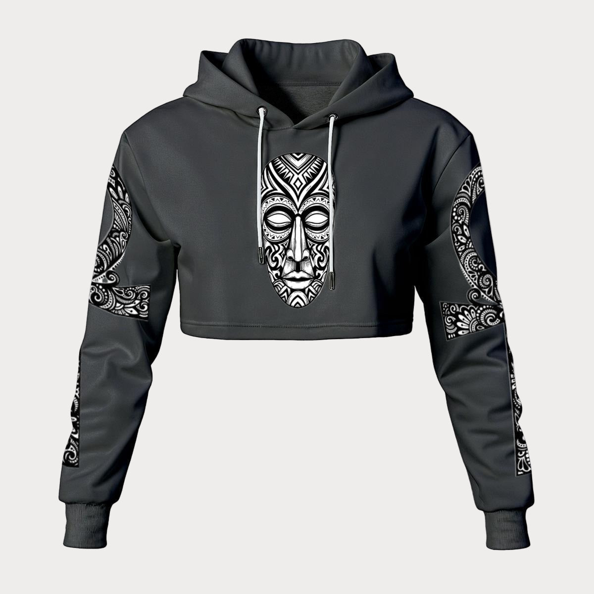 Sankofa™ The Incarnate Women's Cropped Hoodie