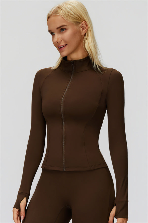 The FemmeFit Zip Jacket Leggings 2-Piece Set