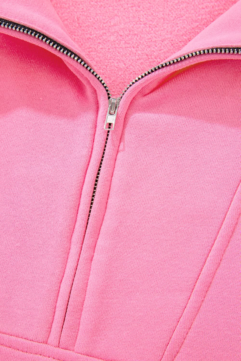 Zip-Up Sweatshirt - Cozy Cotton Blend - Everyday Comfort