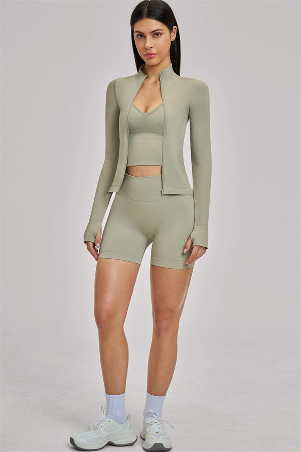 The Vision Jacket Tank Top Shorts 3-Piece Set