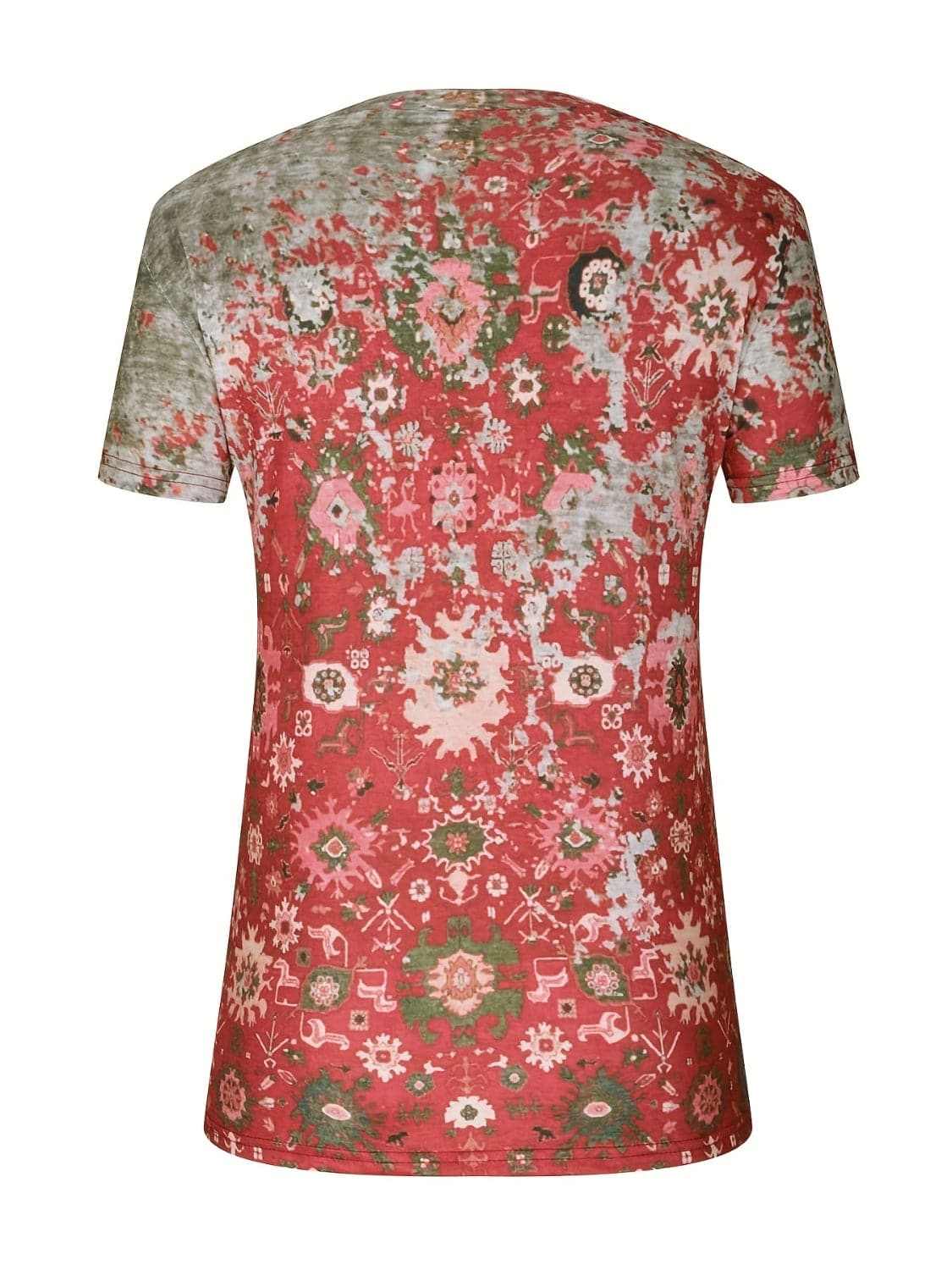 Blouse - Sheer Short Sleeve - Chic Style