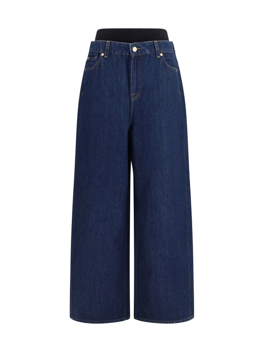 Slouchy Jeans in Indigo Soul